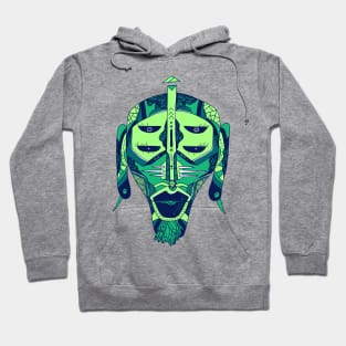 Ngreen African Mask No 11 Hoodie